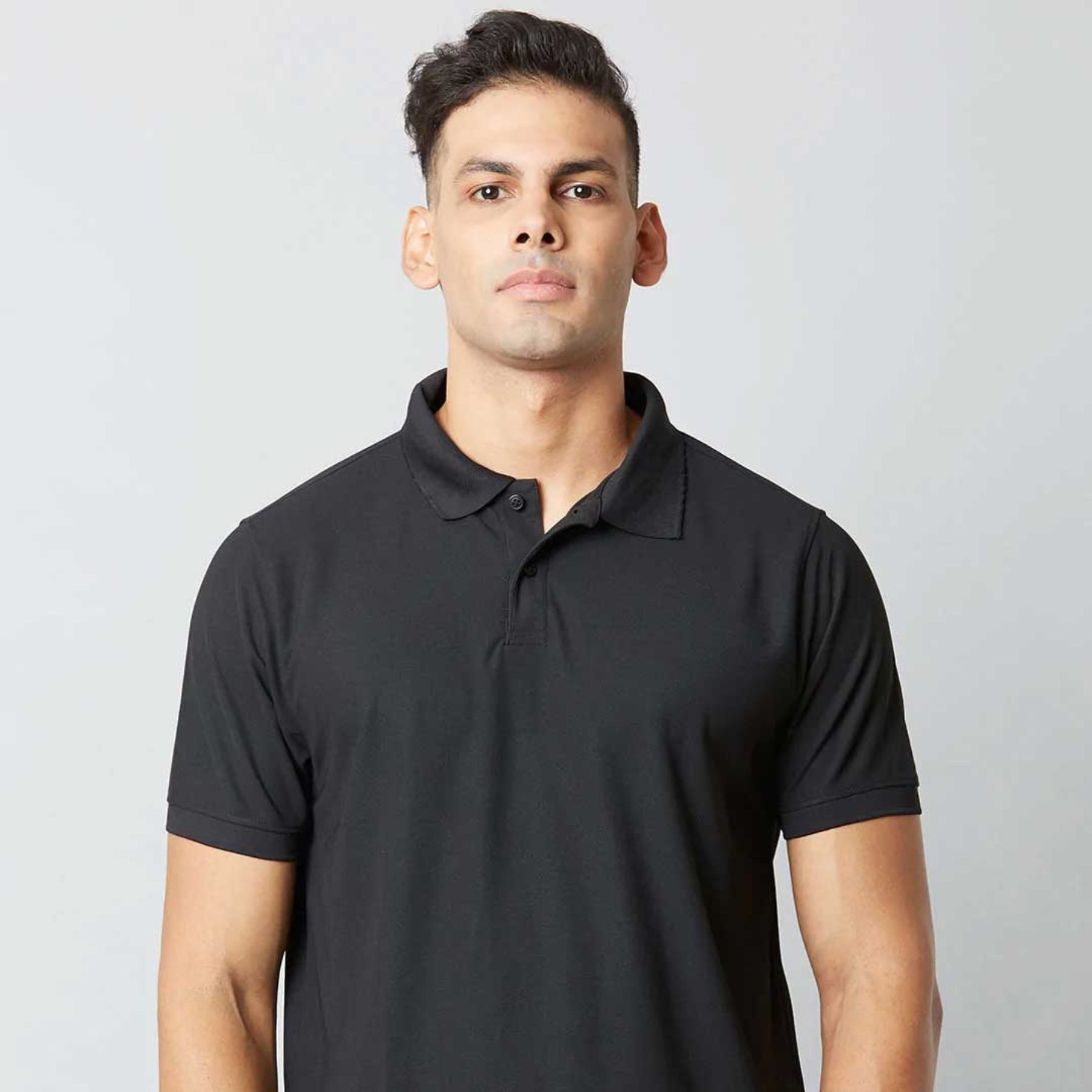 slavia-men-polo-black-front